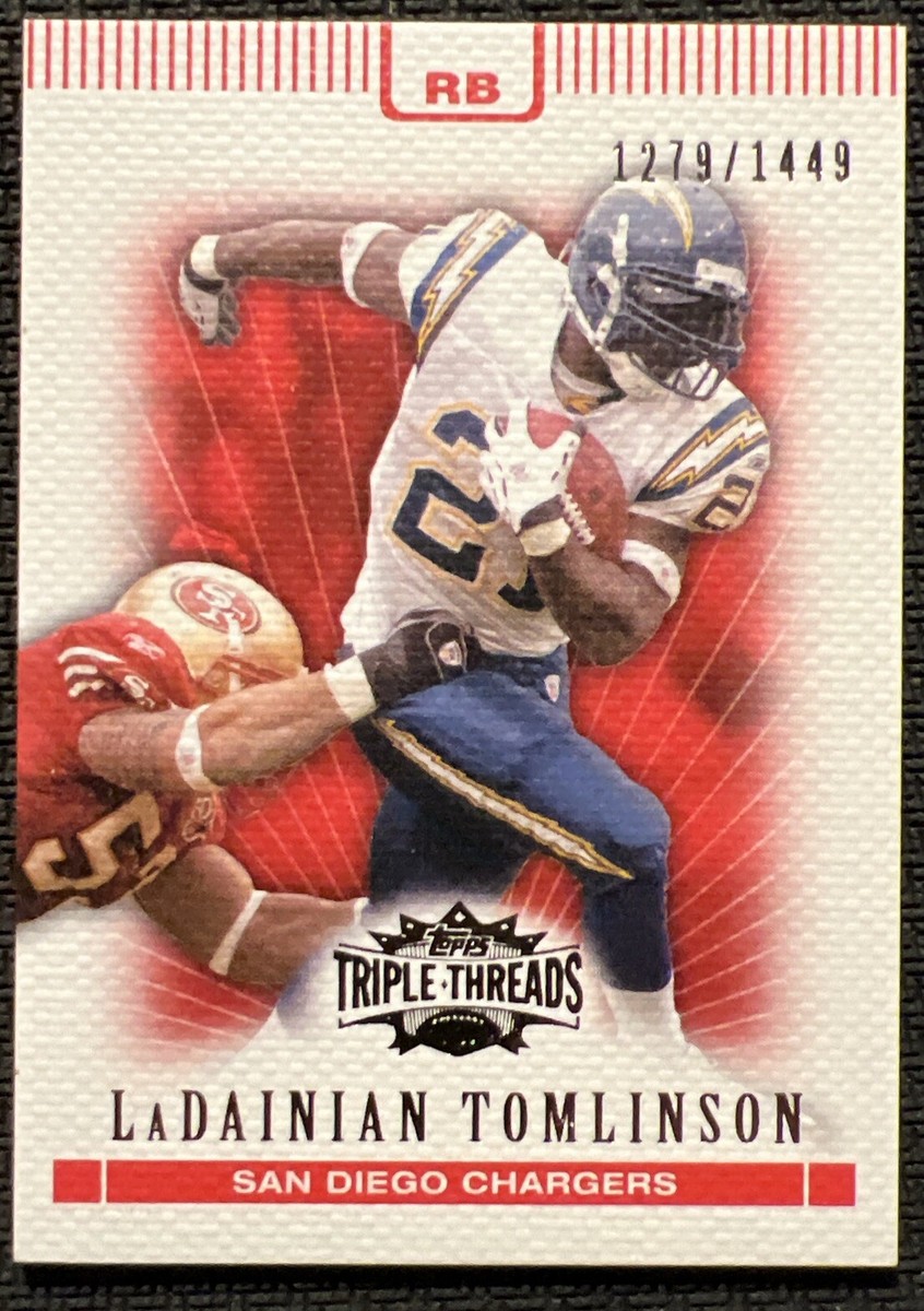 2007 Topps Triple Threads - #26 LaDainian Tomlinson 1279/1449 | eBay