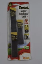Pentel Lead Super Hi-Polymer 0.9 mm Thick HB Hardness