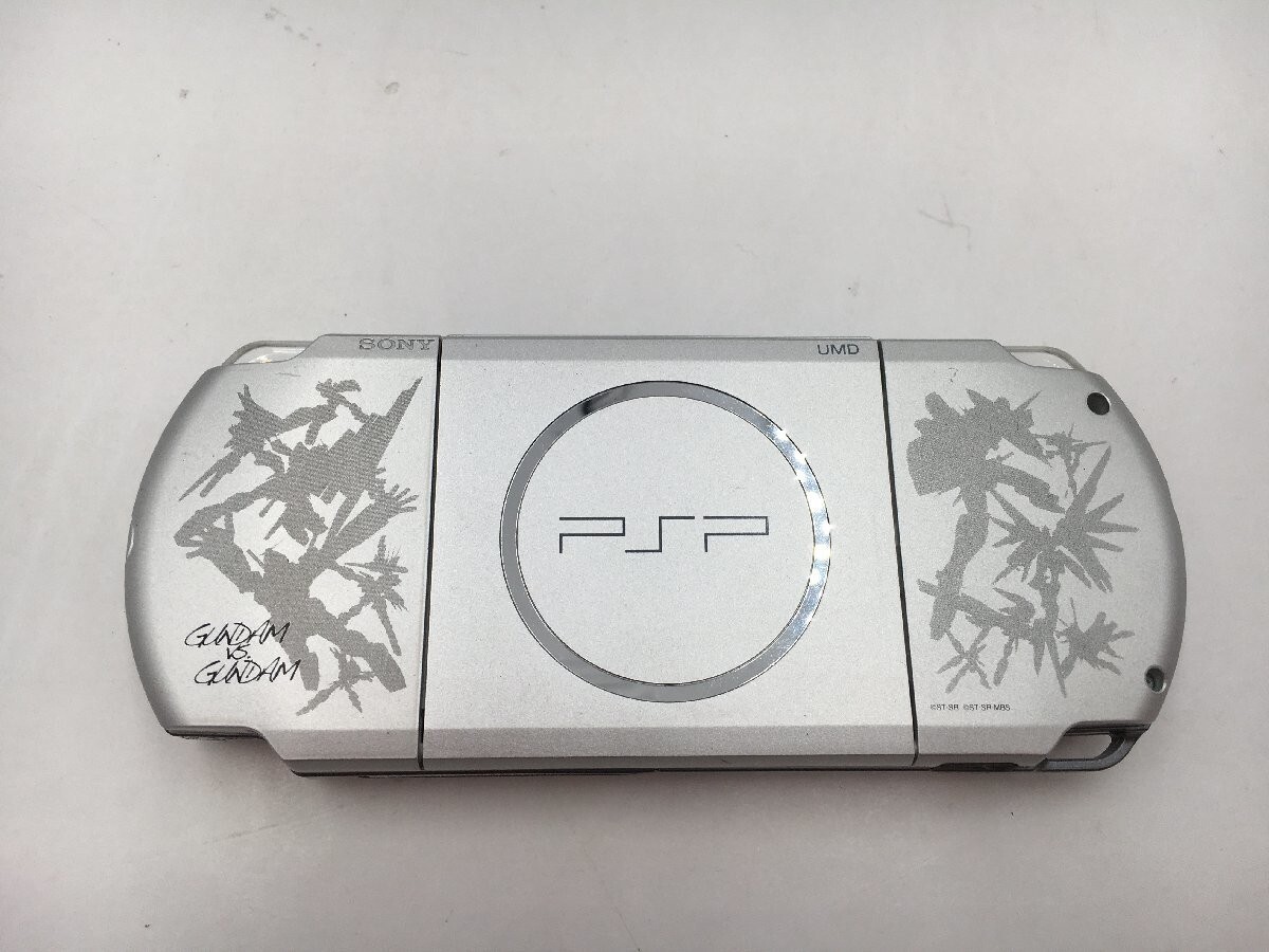 PlayStation Portable - PSP 3000 ガンダムvs ガンダム　限定モデル　美品　本体のみ　SONY Sony PSP PSP3000 Console Gundam VS Gundam Silver Limited