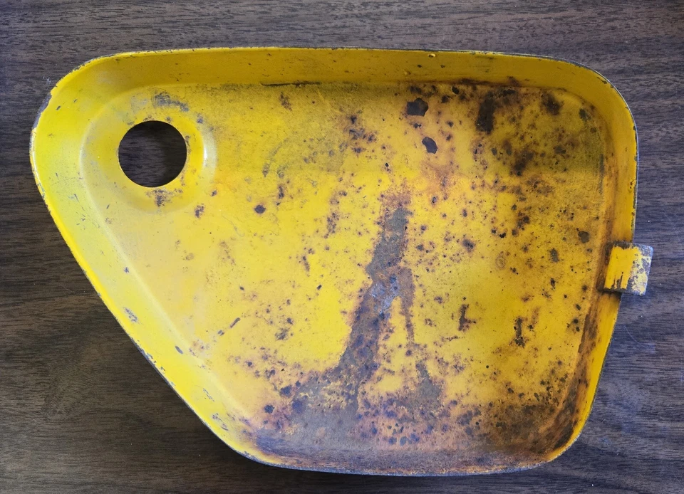 原始设备制造商老式雅马哈 YG1-T 拖车 1963 侧盖 1 (LH) 122-21711-01-81 — 第 4/4 张图片