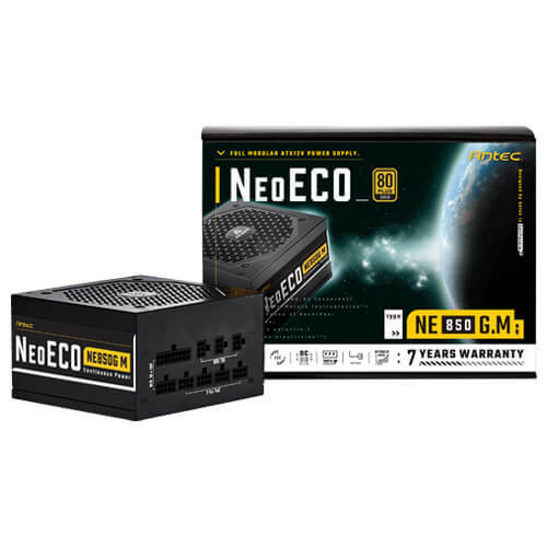 ANTEC NE850G M NeoECO PSU 850W 80+ Gold ATX Power Supply ANTEC NE850G M NeoECO PSU 850W 80+ Gold ATX Power Supply