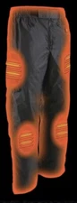Milwaukee Leather-Men's Water Resistant Textile Heated Over Pants 