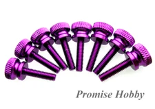 Aluminum M4 Threaded Screw Set (8pcs) for Radio Box RC Boat Car Plane Heli