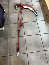 RWBY Ruby Rose Cosplay Prop Weapon Wood 53” Crescent Sniper Scythe Detachable