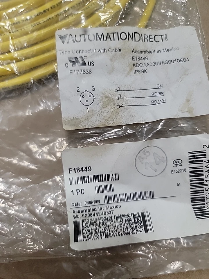 AUTOMATIZACIÓN DIRECTA E18449 / E18449 (TOTALMENTE NUEVO) Foto 2 de 4