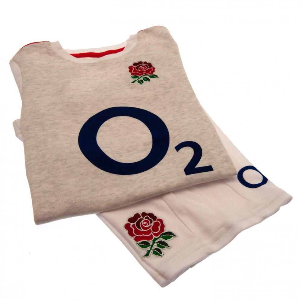 England RFU England RFU Shirt Short Set 6/9 mths GR Approx 74cm