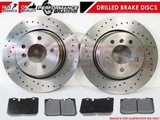 PER LEXUS LS400 DISCHI E PASTIGLIE FRENO ANTERIORI FORATI PERFORMANCE QUALITÀ OE 315mm