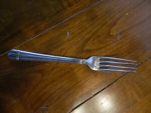 Oceana Gold Accent by Christofle Silverplate Dinner Fork 8"