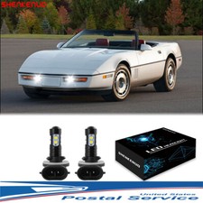 For 1984-1996 C4 100w Led Hid Fog Light Conversion Kit Super Bright 2pc For 1984-1996 C4 100w Led Hid Fog Light Conversion Kit Super Bright 2pc