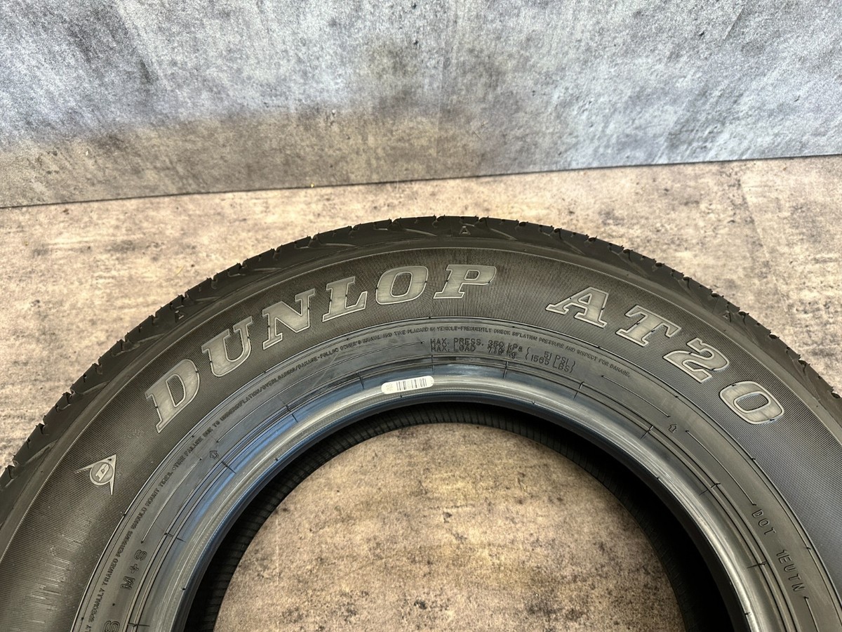 DUNLOP 195 80 15 (96S) TYRE AT20 GRANDTREK M S 6MM TREAD REMAINING