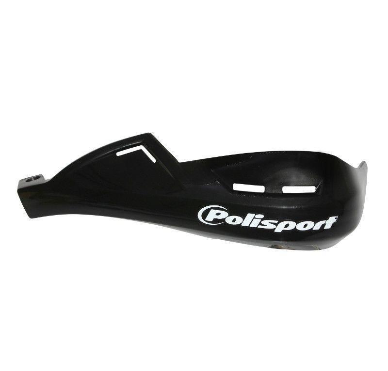 Protège-main moto fermé Polisport avec kit de fixation universel robuste