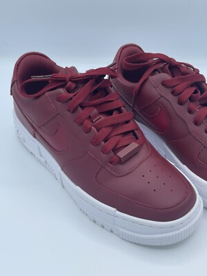 nike af1 pixel red