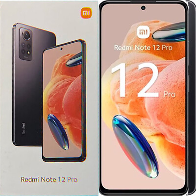 Xiaomi Redmi Note 12 Pro 4G Gray 256GB + 8GB Dual-Sim Unlocked GSM NEW