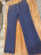 Vintage Levis 517 (20517-0217) Orange Tab Jeans Made In USA 38x31 (fits 37x31)