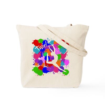 CafePress SPLATTER TWIRL (Both Sides) Tote Bag (1575302919)