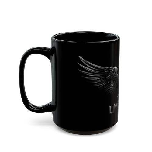Taza Eagle Wings - Vive 1 día, regalo inspirador, amante del café, motivacional - Imagen 8 de 9