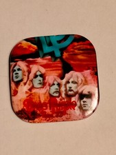 Deep Purple in rock music vintage SMALL BUTTON metal hardrock