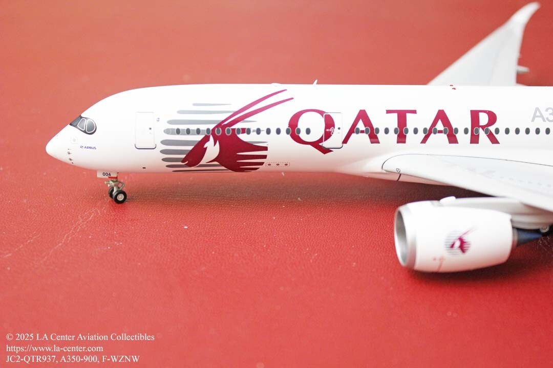JC Wing Qatar Airways Airbus A350-900 XWB Launch Customer Diecast