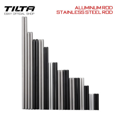 Tilta 2 PCS Camera Aluminum/Stainless Steel Rod 15*100mm/19*250-600mm/Cam Screws