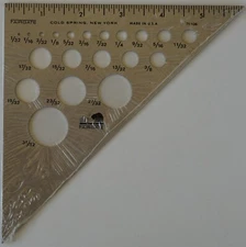 Fairgate 71-106 Stainless Steel Equal Triangle