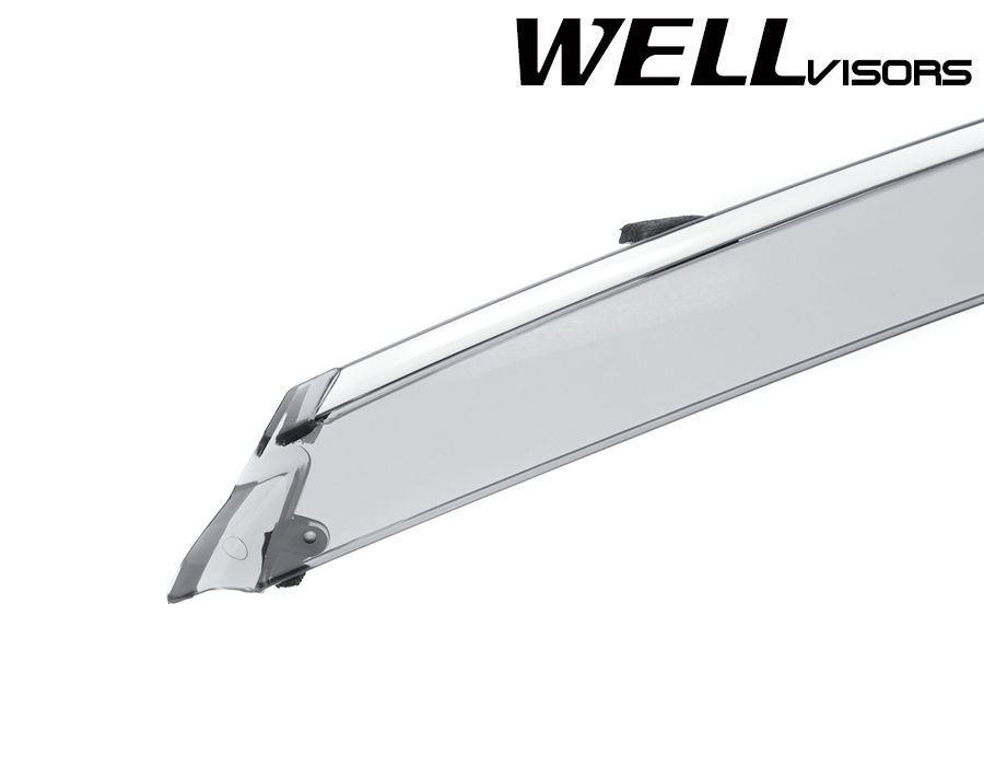 For 1320 Infiniti QX60 JX35 WellVisors Window Visors Deflectors W/ Chrome Trim eBay