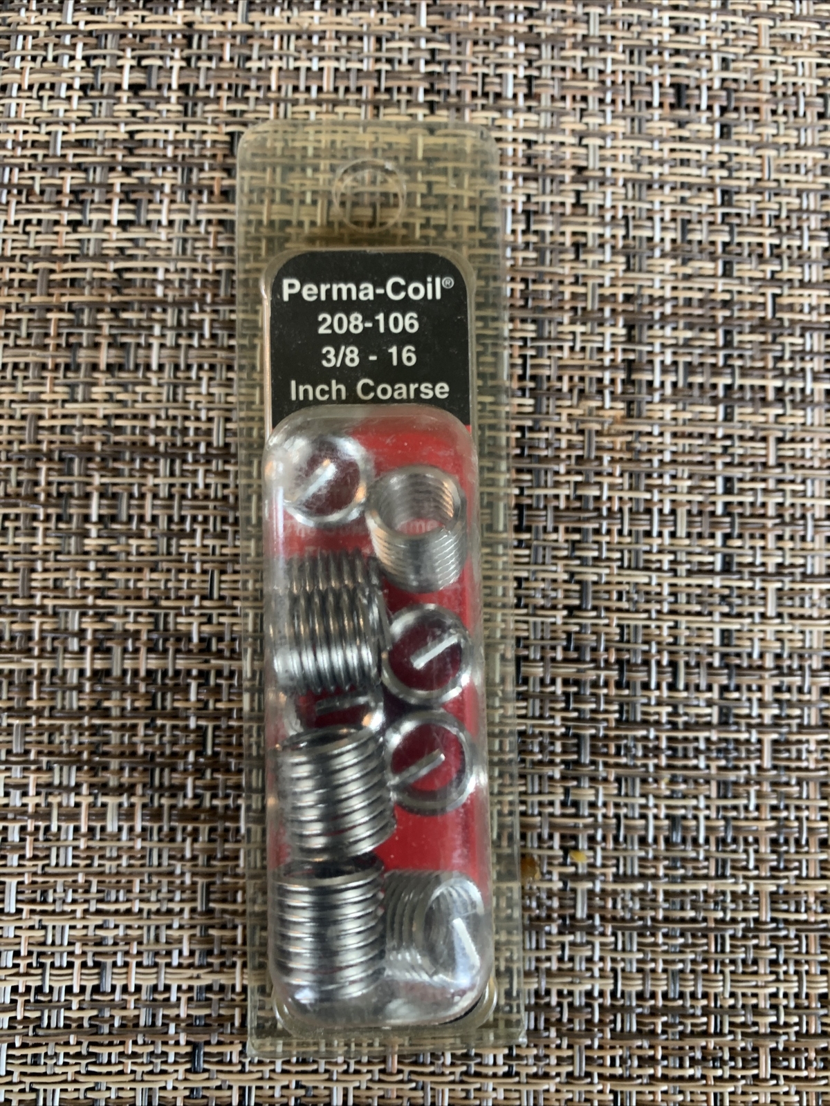 1 Pack Of 12 USA 3/816 NC Thread Repair Inserts Perma Coil 208106