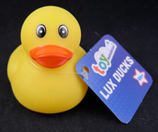 Lux Ducks - Classic Yellow Rubber Duck - Approx. 2.5" High - Toymendous