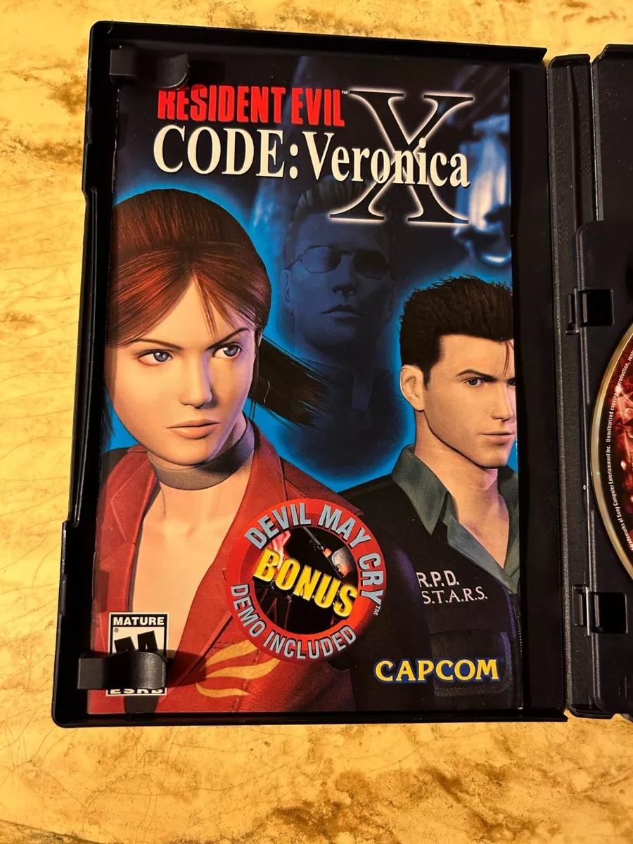 Resident Evil Code Veronica X no Bonus Disc C BL PS2