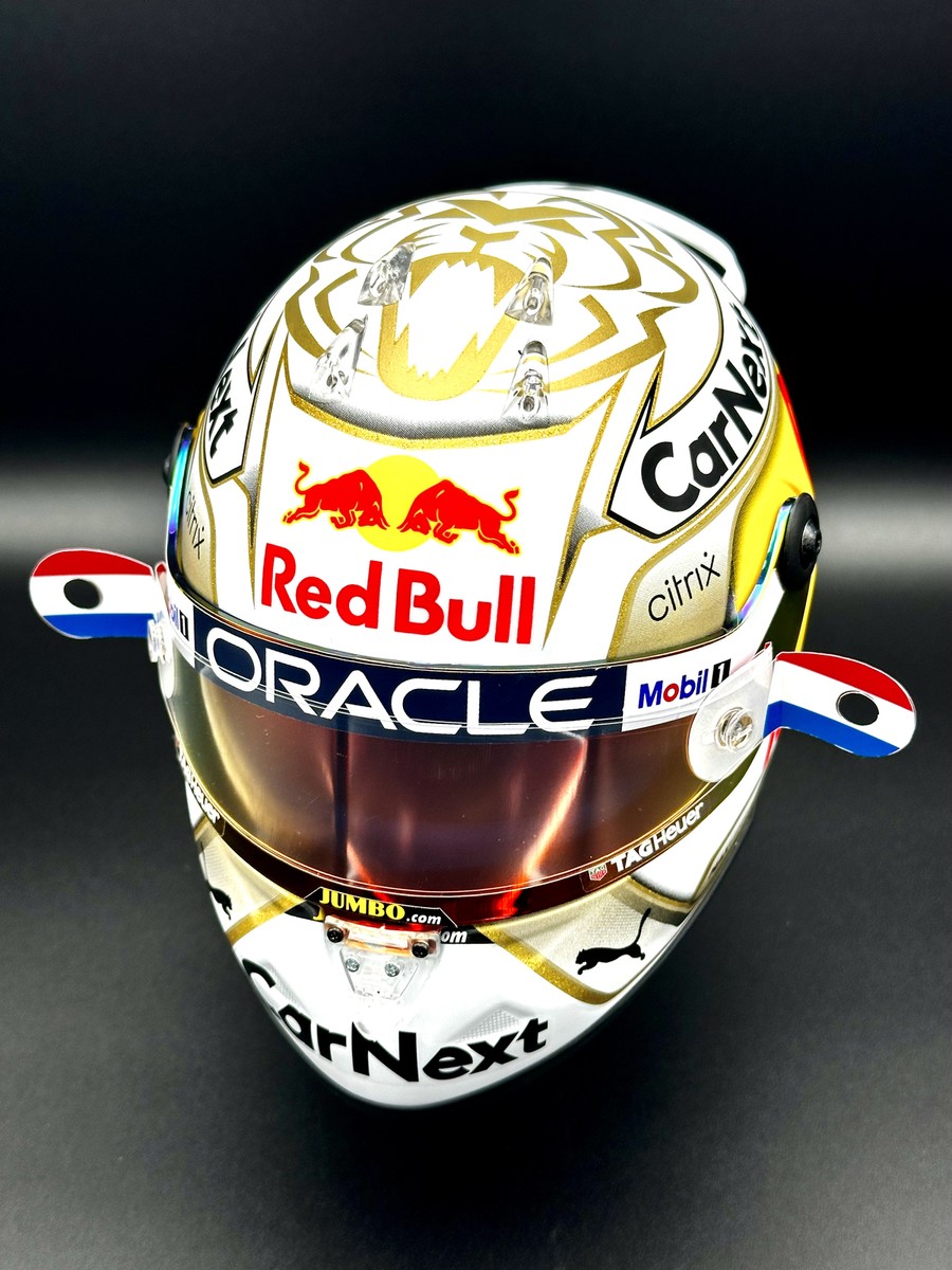 1:2 F1 HELMET SCHUBERTH VISOR TEAR OFFS Max Verstappen Dutch x Accessory  🇬🇧