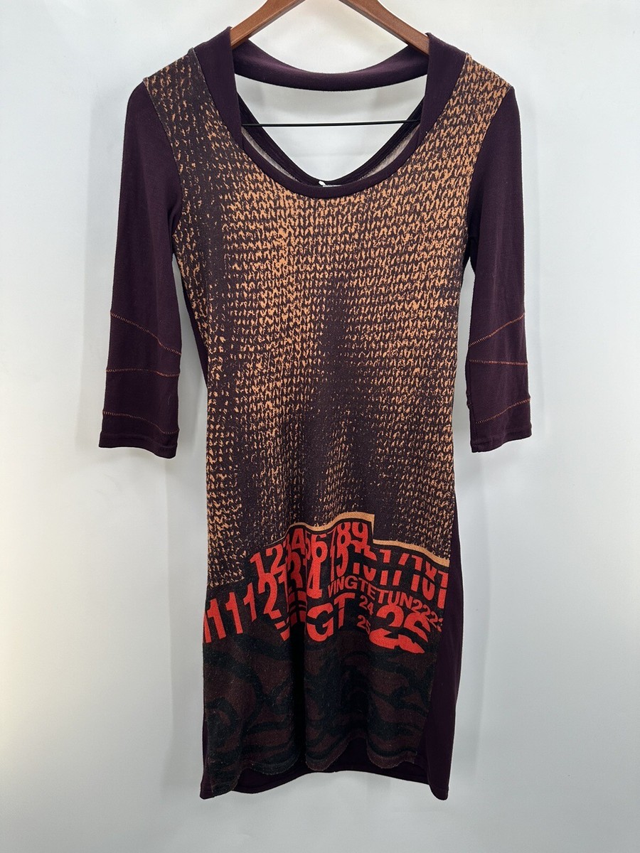 2026 Deux Mille Vingt Six Wearable Art Knit Dress 1 US Small