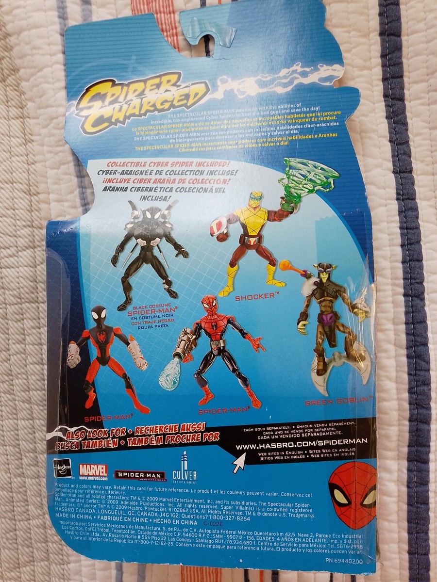 Spectacular Spider-Man 本日限り特価格 RARE NEW! Spectacular Spider-man Animated Series Spider Charged