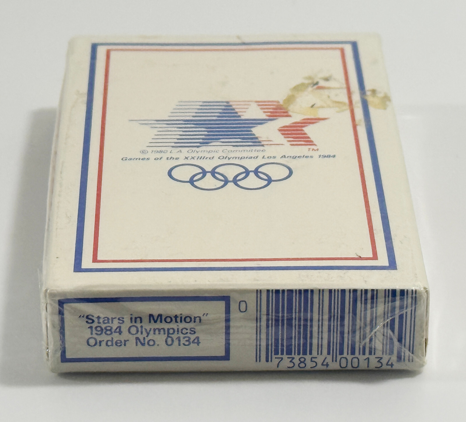 Olympics Playing Cards Vintage 1984 Stars In Motion Los Angeles Sealed