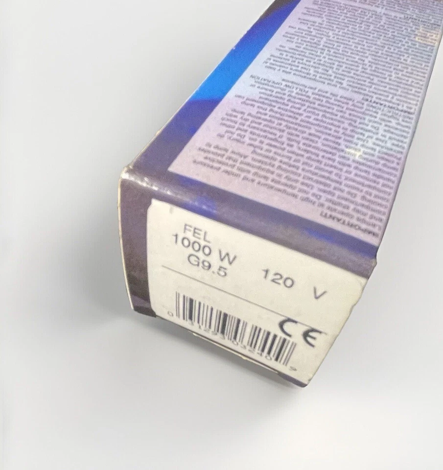 FEL 120v 1000w Bulb G9.5 EIKO Photo Lamp for Stage and Studio - Image 3 of 4