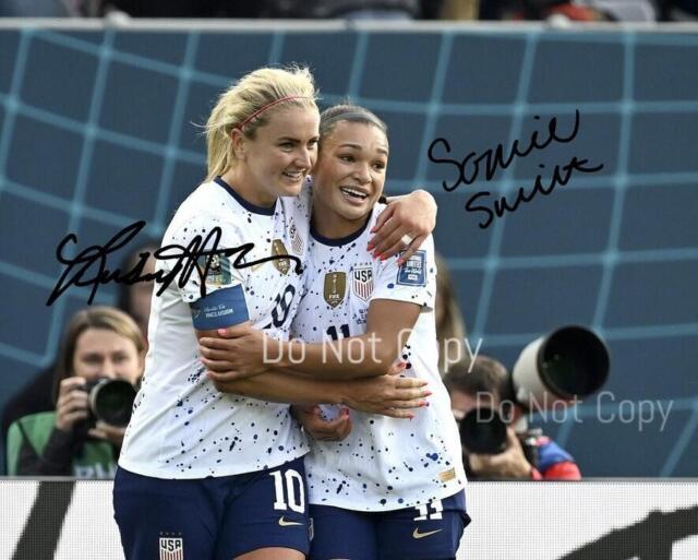 LINDSEY HORAN SOPHIA SMITH SIGNED PHOTO 8X10 RP AUTOGRAPHED PICTURE USWNT