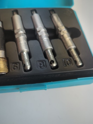 Makita Quick Driver Countersink Drill VIX Bit Set Quick Connect Tool #6 #8 #10 - Picture 2 of 14
