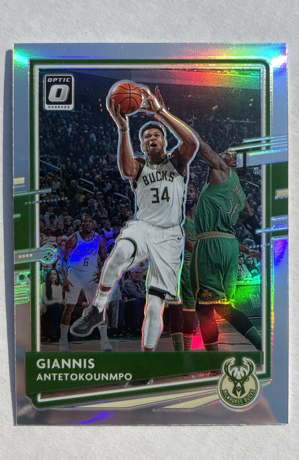 Giannis Antetokounmpo 2020 Donruss Optic Holo #29