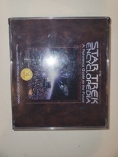 Vintage 1997 Star Trek Encyclopedia Reference Guide to the Future 4 Disk CD-ROMS