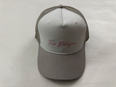True Religion Logo Adult Trucker Hat Cap Gray One Size | eBay display picture 2