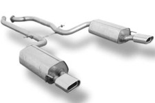 FOX Duplex Komplettanlage ab Kat Mercedes CL Coupe C215 CL500 re li 135x80mm