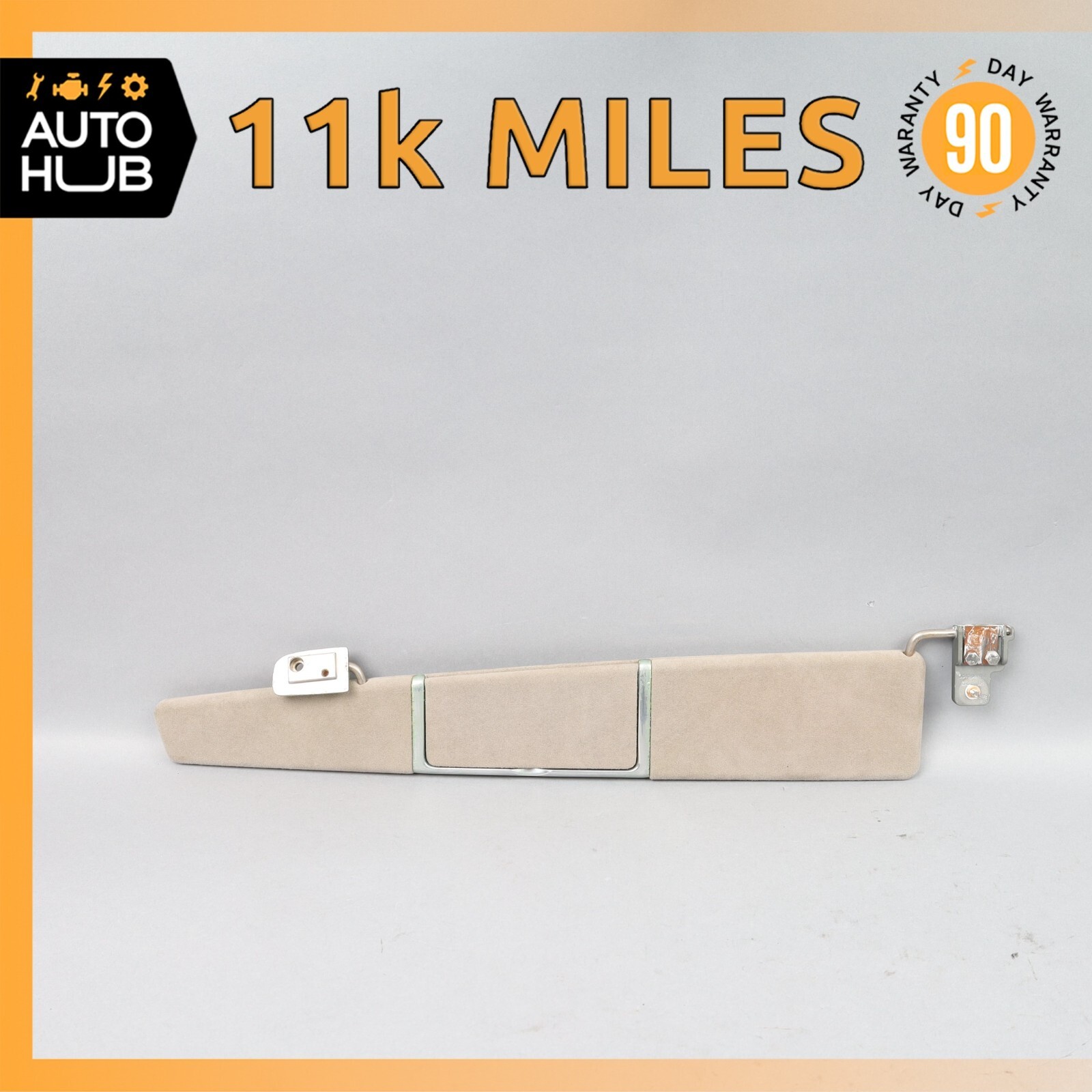 10-19 Aston Martin Rapide Left Side Sunvisor Sun Visor Suede OEM 11k MILES