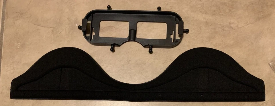 Nintendo Virtual Boy System Exact Replacement Stand + Visor Eyeshade Bracket NEW - Image 4 of 4
