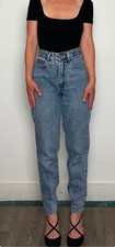 Vintage Jordache High Waist Acid Wash Mom Jeans - Waist 26