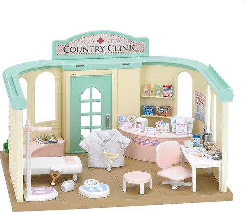 Sylvanian Families Country Clinic Hospital H-12 Country Doctor Calico Critters - Picture 2 of 8