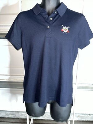Cutter & Buck Women s Size Large Navy WST Embroidered Logo Advange Polo