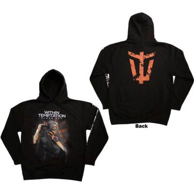 Within Temptation 'Bleed Out' Black Pullover Hoodie - NEW OFFICIAL