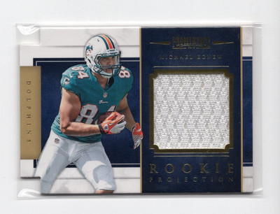2012 Panini Prominence Rookie Projection SP/299 Michael Egnew #2 Relic