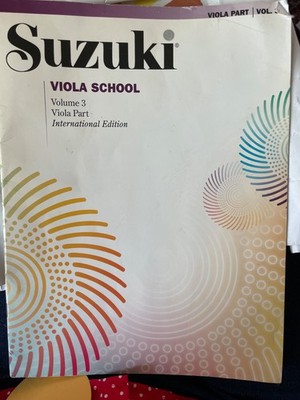 Suzuki Viola School, Volume 3 - International Edition