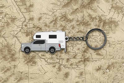 #ad Vanlife Keychain – Truck Camper Van Wolf Creek Northstar Northern lite $16.90