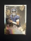 2025 Topps Chrome Football Jaxson Dart Fortune 15 Refractor Rookie (RC) Giants