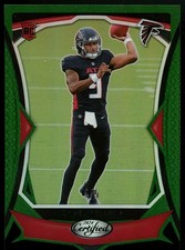 2024 Panini Certified Michael Penix Jr. RC Green Mirror /5 #106